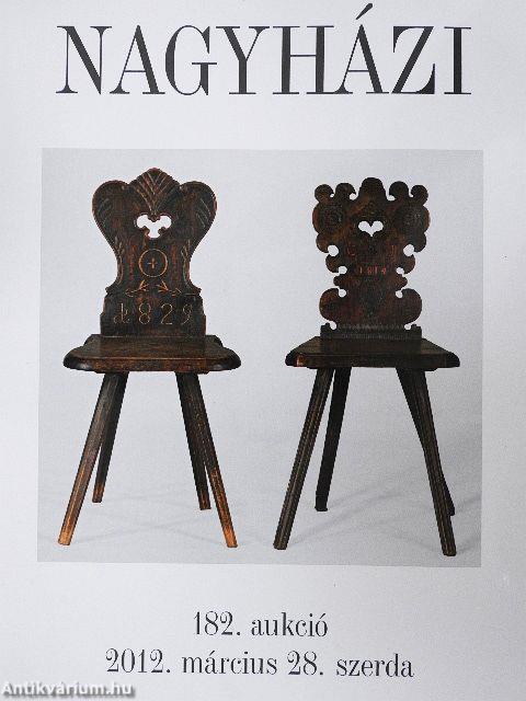 Nagyházi Galéria és Aukciósház 182. aukció