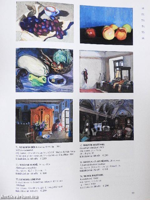 Nagyházi Galéria és Aukciósház 181. aukció