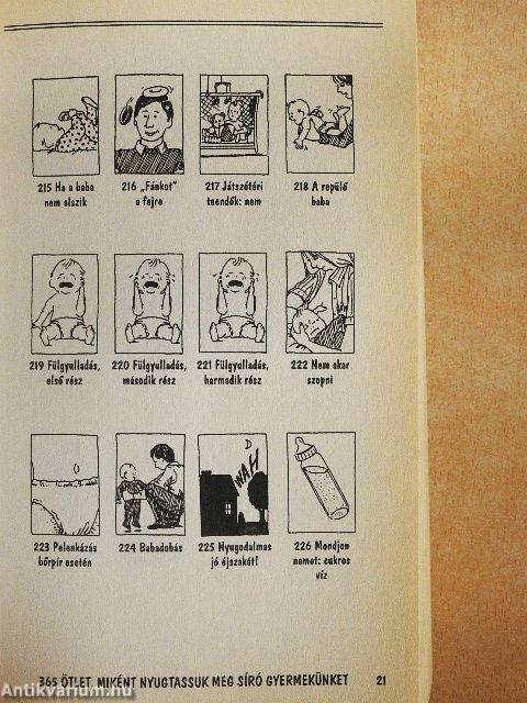 365 ötlet, miként nyugtassuk meg síró gyermekünket