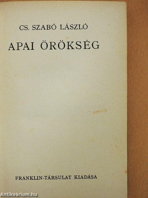 Apai örökség