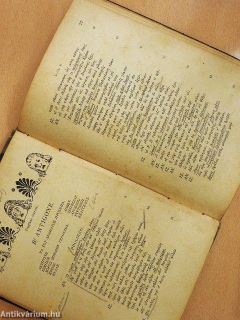 Görög lirai anthologia - Sophokles Antigone