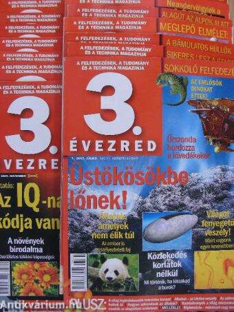 3. Évezred 2004-2008. (vegyes számok, 14 db)