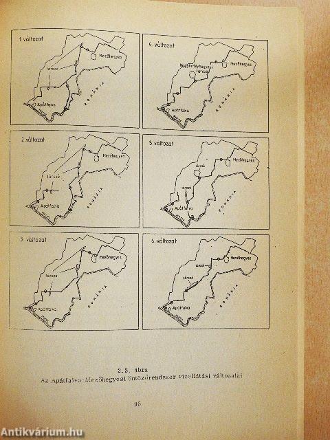 Műszaki-gazdasági vizsgálati módszerek a vízgazdálkodásban