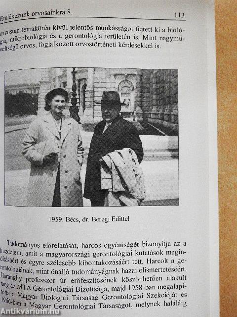 Emlékezünk orvosainkra 8.