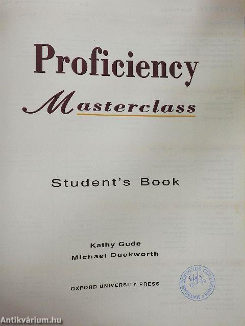 Proficiency Masterclass - Student's Book