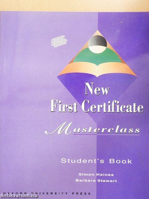 New First Certificate Masterclass - Student's Book