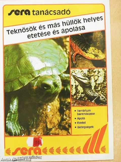 Teknősök és más hüllők helyes etetése és ápolása