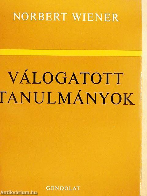 Válogatott tanulmányok