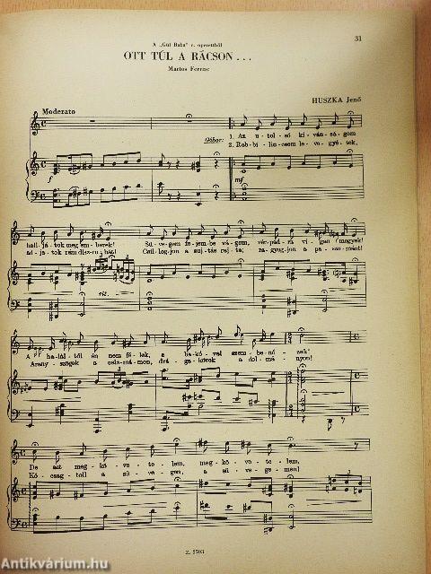 Magyar operettek gyöngyszemei I.