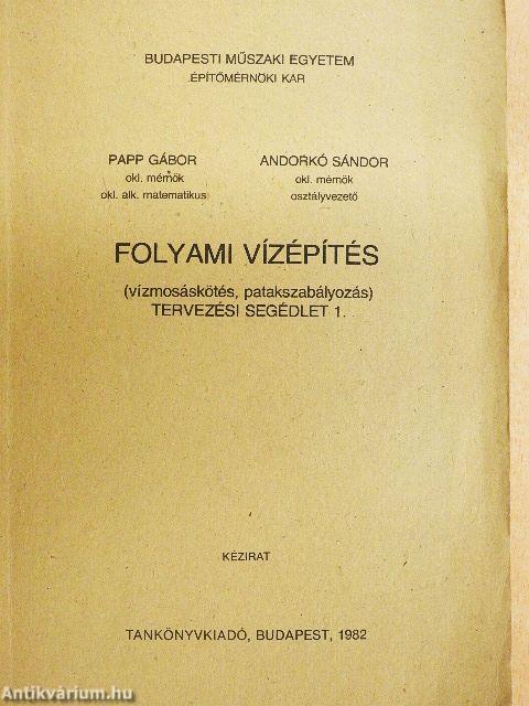 Folyami vízépítés 1.