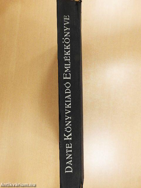Dante Könyvkiadó Emlékkönyve 1919-1935