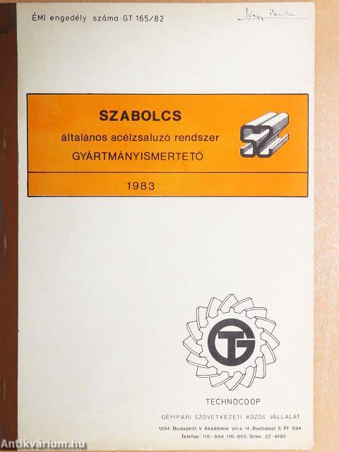 Szabolcs általános acélzsaluzó rendszer