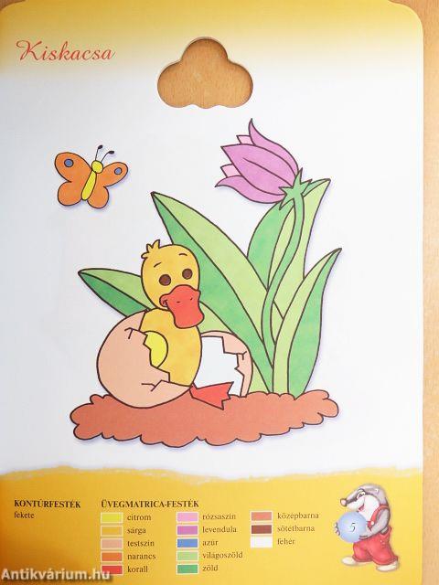 Üvegfestés - Háziállatok