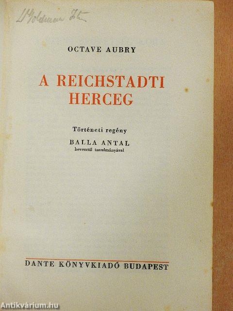 A reichstadti herceg