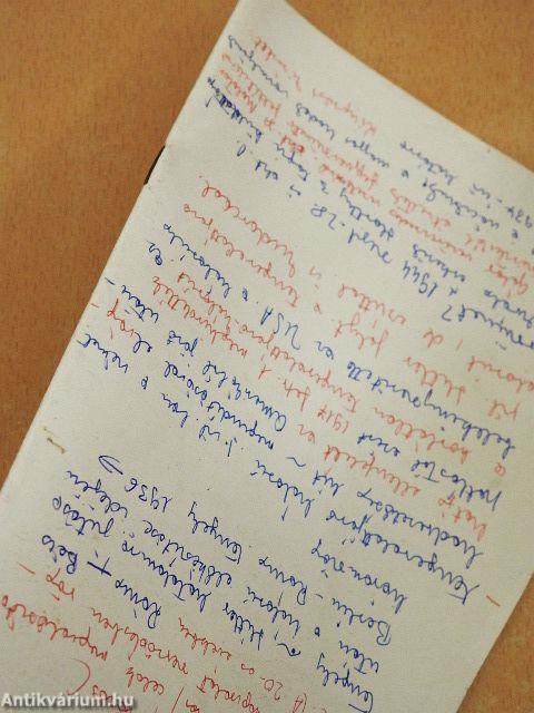 Történelem témazáró füzet 8. osztály