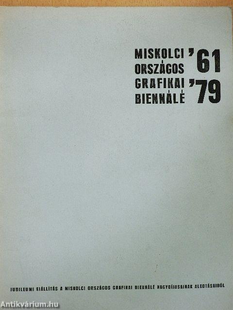 Miskolci Országos Grafikai Biennálé '61 '79