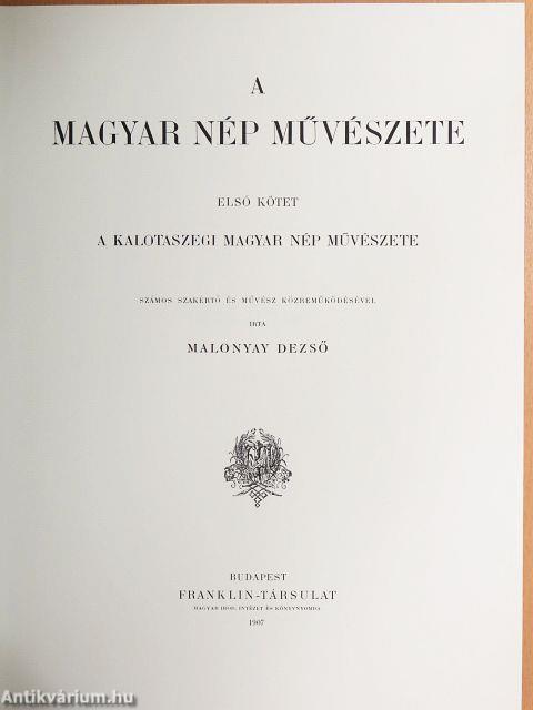 A magyar nép művészete I-V.