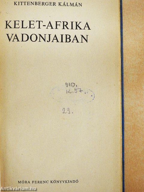 Kelet-Afrika vadonjaiban