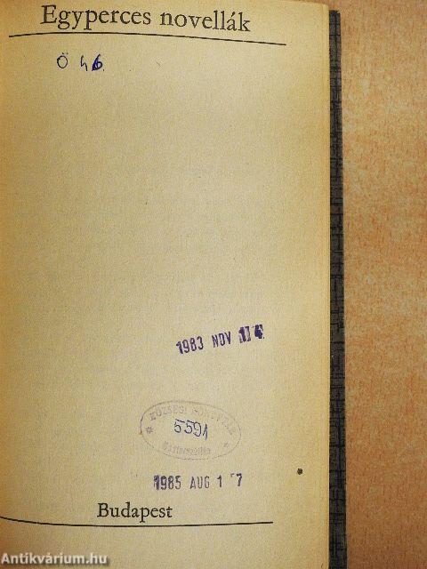 Egyperces novellák