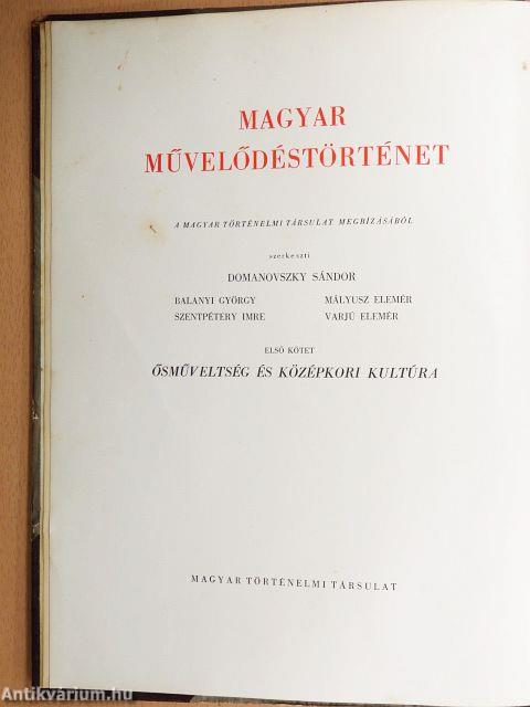 Magyar művelődéstörténet 1-5.