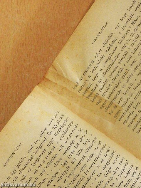 Levelek egy fiatal lelkészhez I-II.