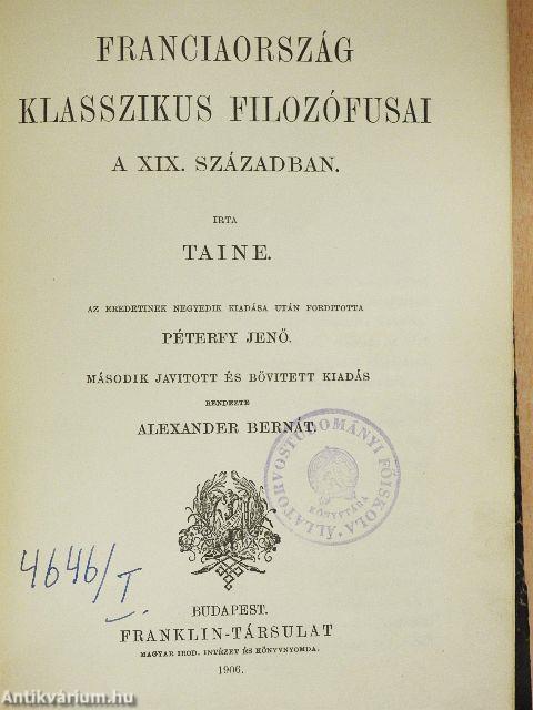 Franciaország klasszikus filozófusai a XIX. században/Három párbeszéd Hylas és Philonous közt/Értekezés a látásnak egy uj elméletéről
