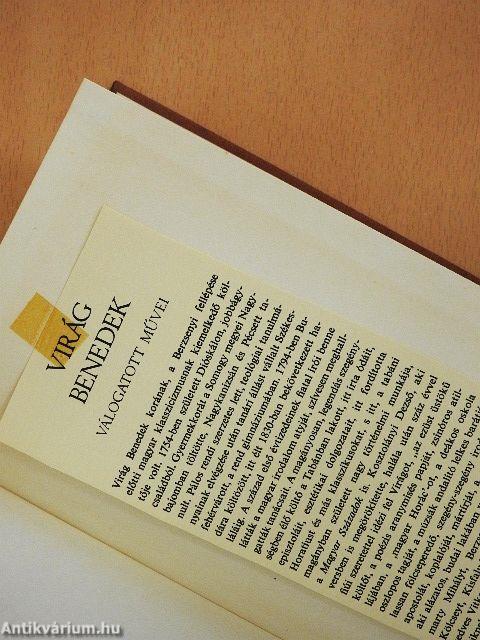 Virág Benedek válogatott művei