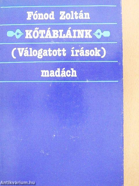 Kőtábláink