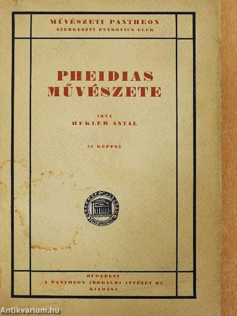 Pheidias művészete