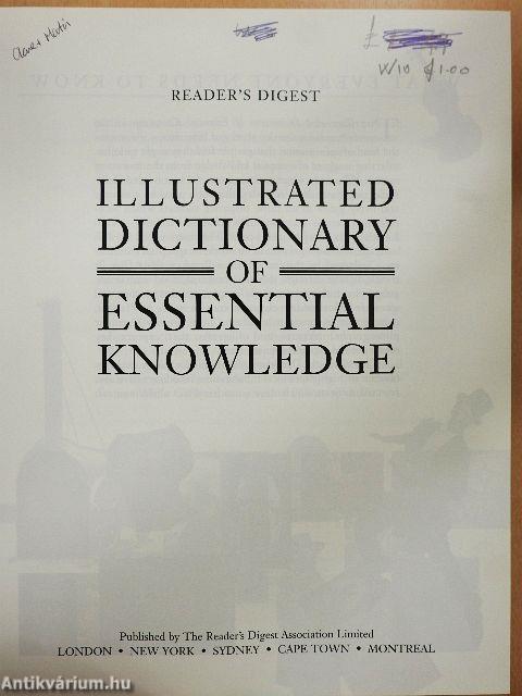 Illustrated Dictionary of Essential Knowledge