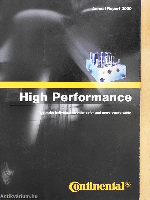 Continental Aktiengesellschaft Annual Report 2000