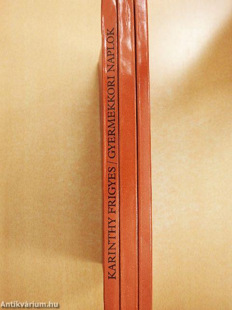 Gyermekkori naplók I-III. - hanglemezzel