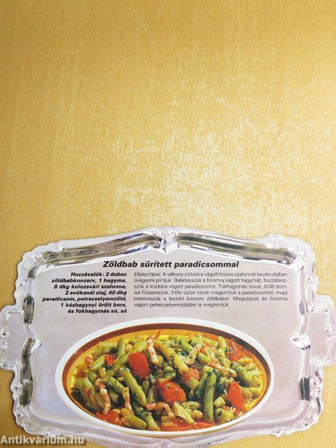 Meleg zöldség ételek