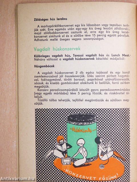 Konzervből házi kosztot