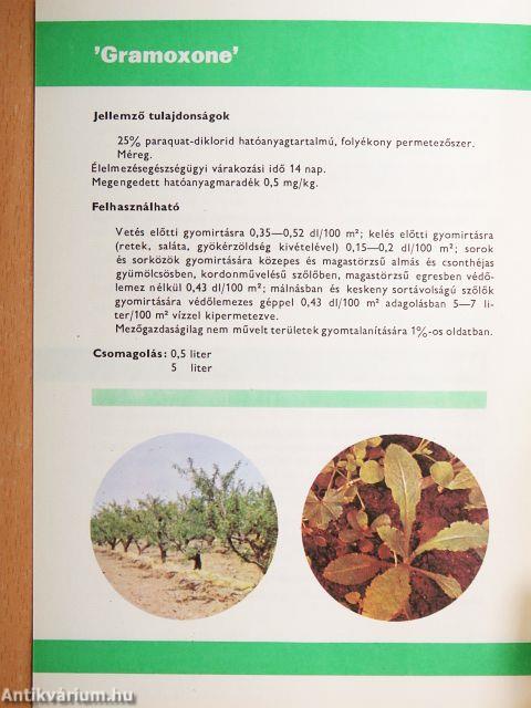 Házikertek gyomirtószerei