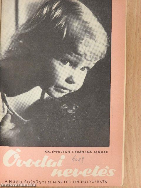 Óvodai nevelés 1967. január-december/1968. (nem teljes évfolyam)