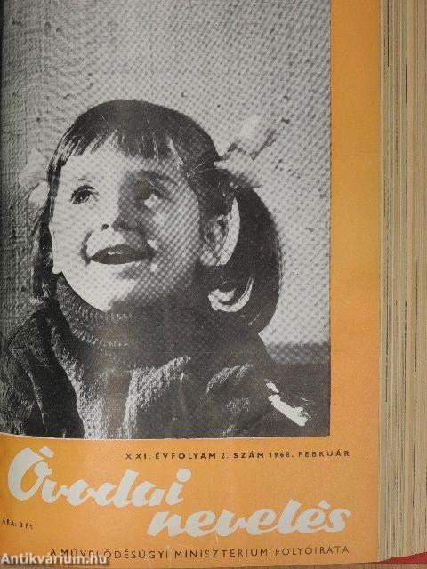 Óvodai nevelés 1967. január-december/1968. (nem teljes évfolyam)