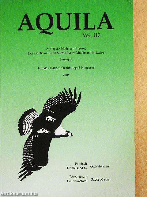 Aquila - A Magyar Madártani Intézet évkönyve 2005