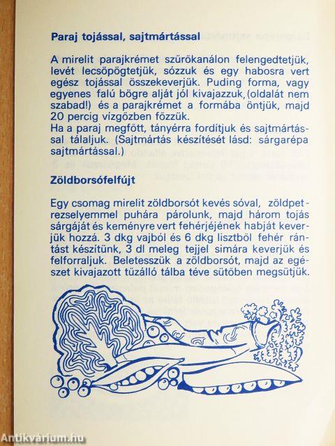 Ételek gyermekeknek mirelitből