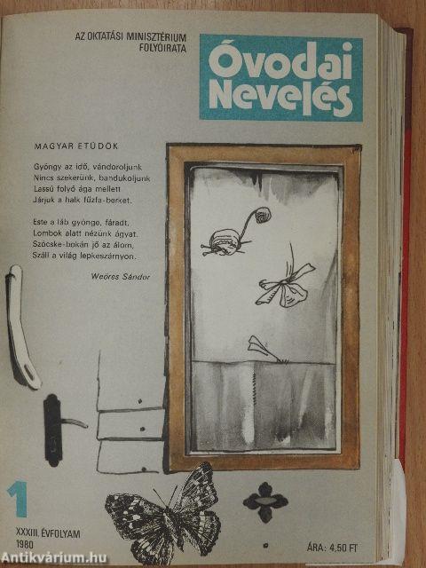Óvodai nevelés 1979-1980. január-december