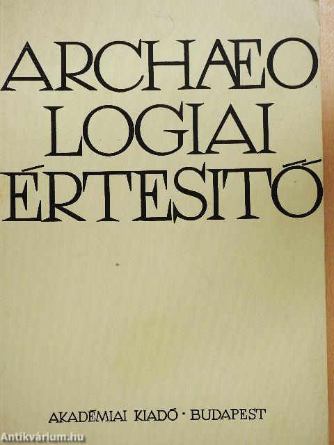 Archaeologiai Értesítő 1985/2.