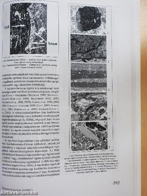 Ősrégészeti Levelek 2011.