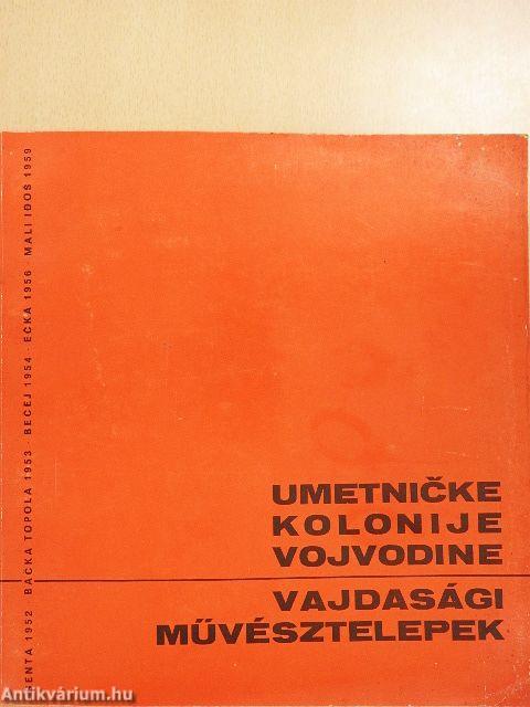 Vajdasági művésztelepek