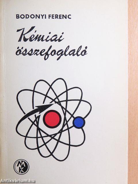 Kémiai összefoglaló