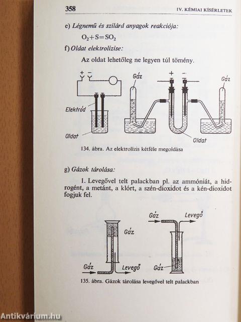 Kémiai összefoglaló