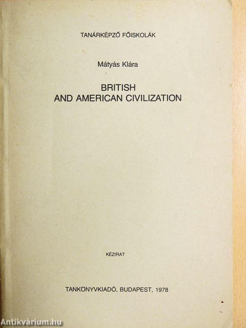 British and American Civilization