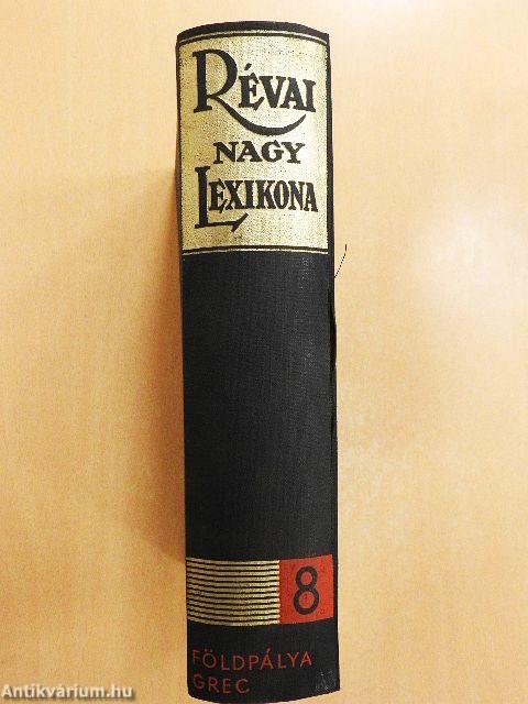 Révai nagy lexikona 8. (töredék)