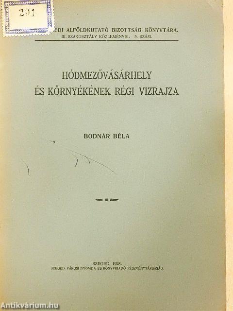 Hódmezővásárhely és környékének régi vizrajza