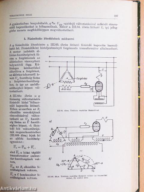 Az automatika és a telemechanika elemei