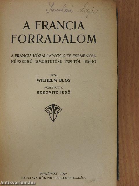 A francia forradalom